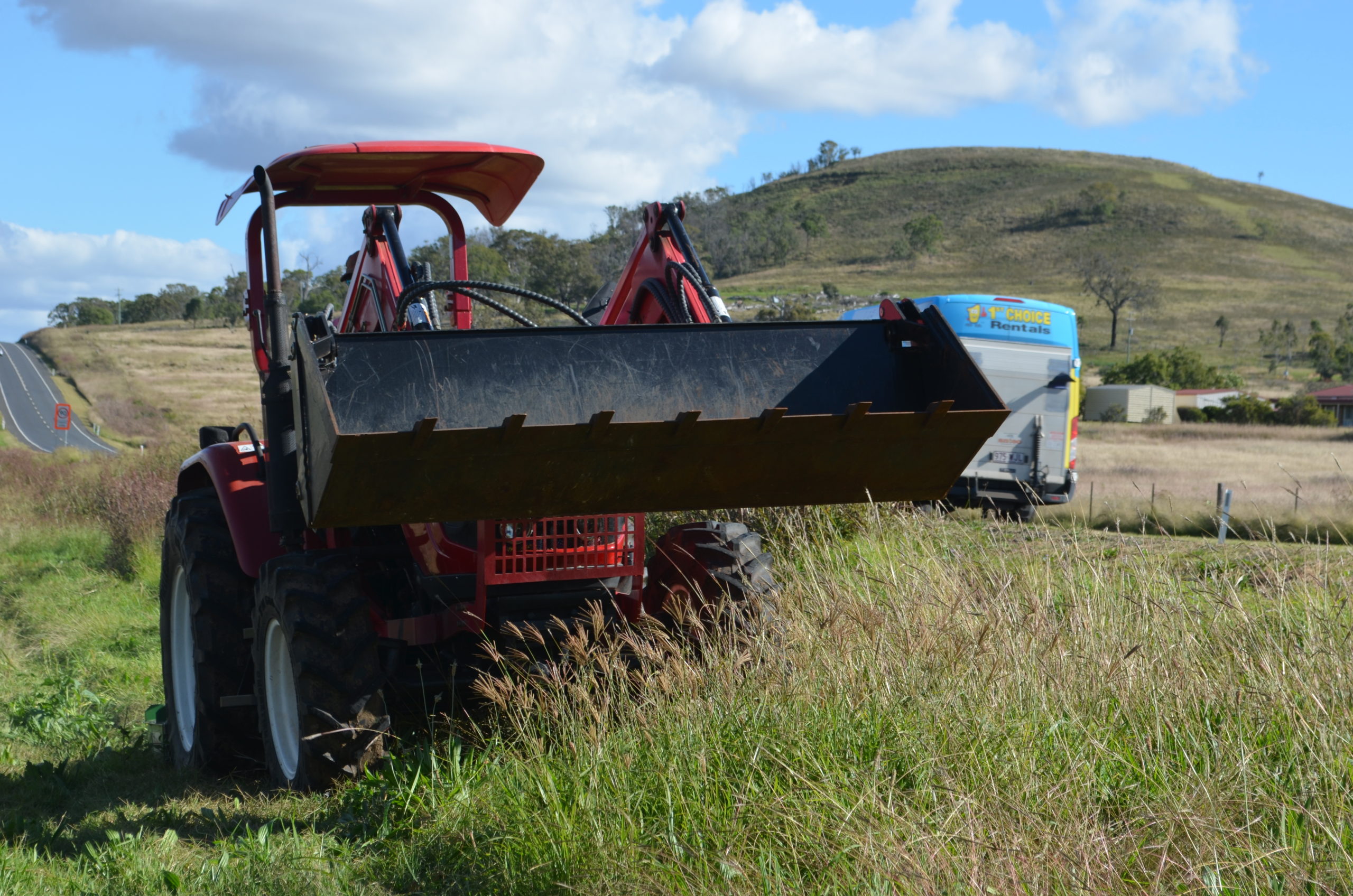 grass slasher hire